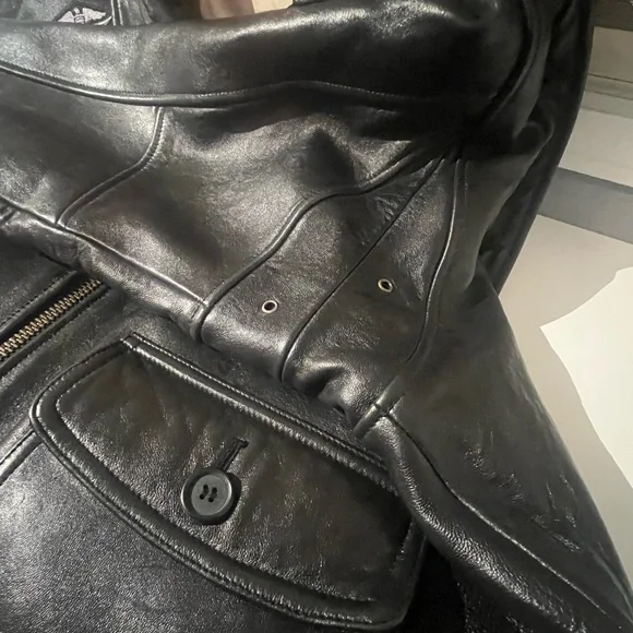 Schotts New YorkG-1 U.S.Navy leather bomber jacket